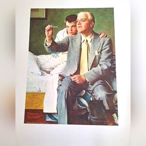 VINTAGE Norman Rockwell Original lithograph print